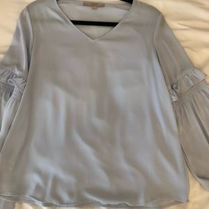 Loft Baby Blue Blouse